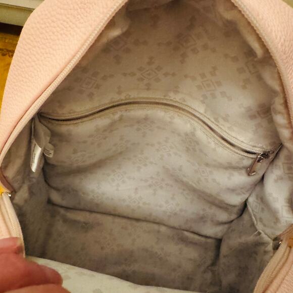 Thirty One Boutique Backpack Jewell Ooh-la-la Soft Pink Vegan Pebble Leather main image 11